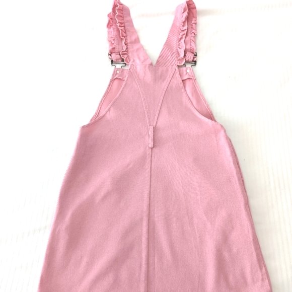 Pink Heart Valentine Romper Overalls - Picture 6 of 10